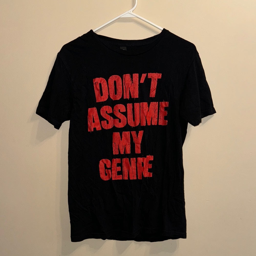 The Word Alive Don’t Assume My Genre Graphic T Shirt